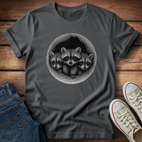 Raccoon Kits in Tree T-Shirt
