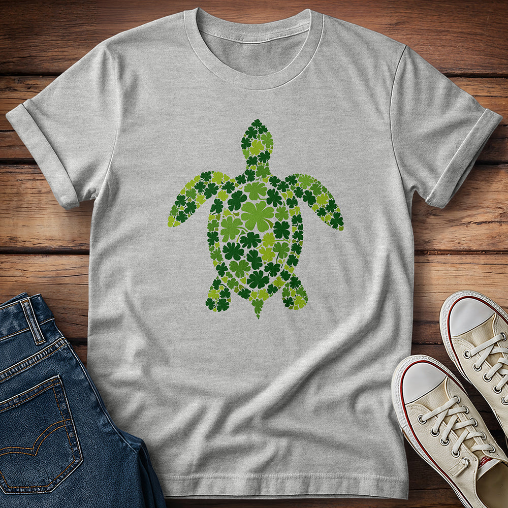 Shamrock Clover Turtle T-Shirt