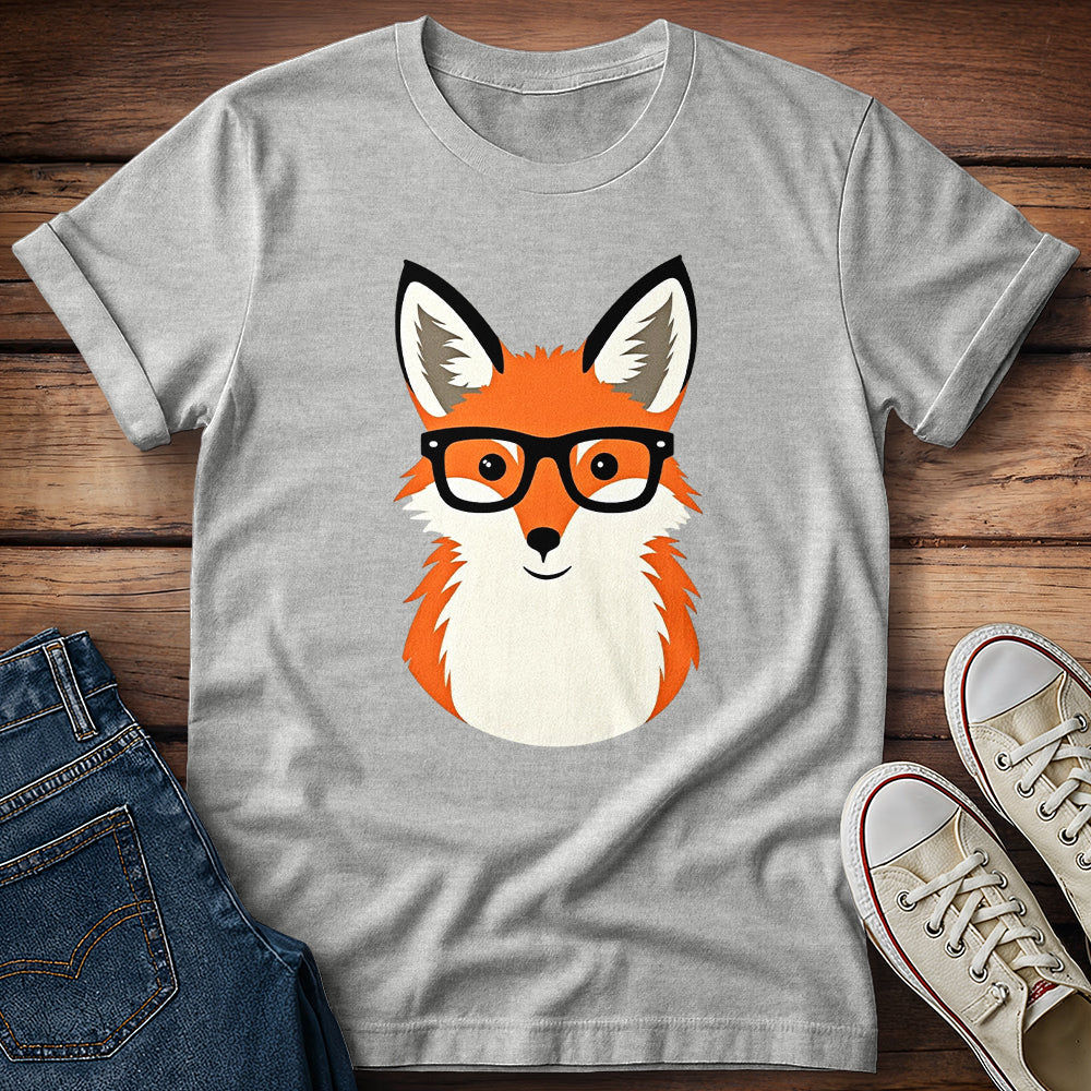Fox With Glasses T-Shirt