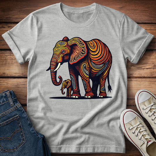 Elephant & Calf T-Shirt