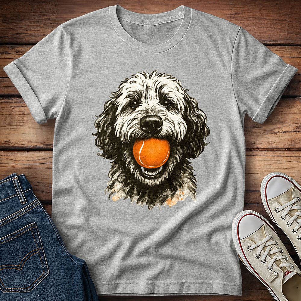 Doodle with Orange Ball T-Shirt