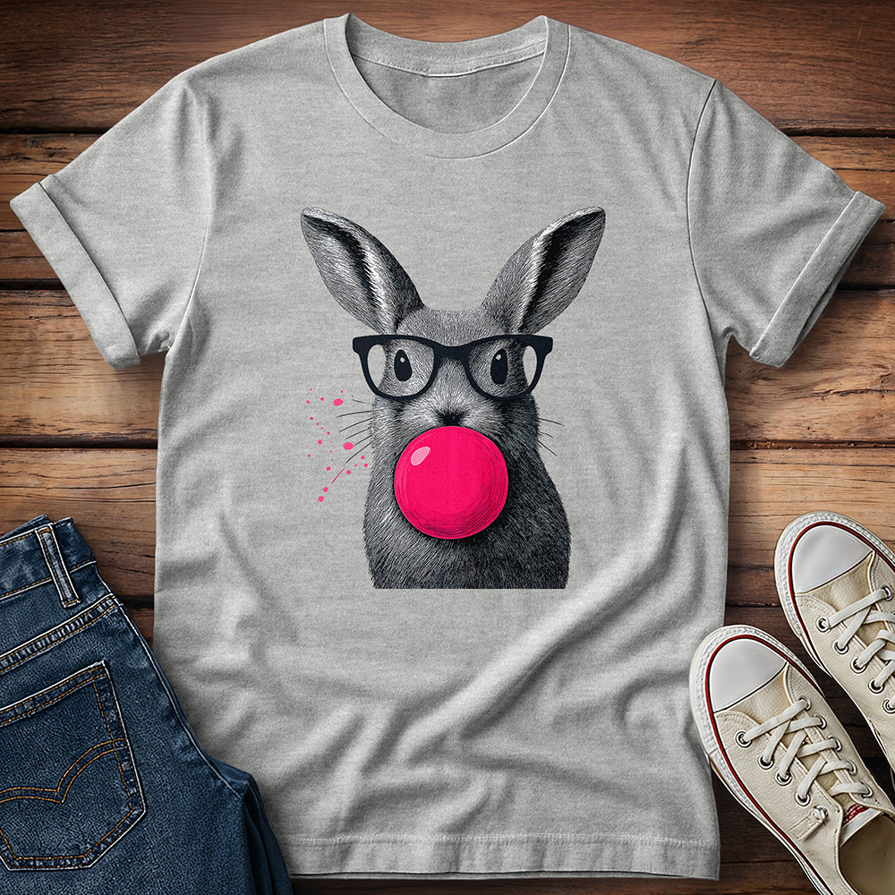 Rabbit Blowing Bubble T-Shirt
