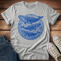Blue Whales T- Shirt