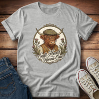 Soft Heart Horns Out 2 T-Shirt