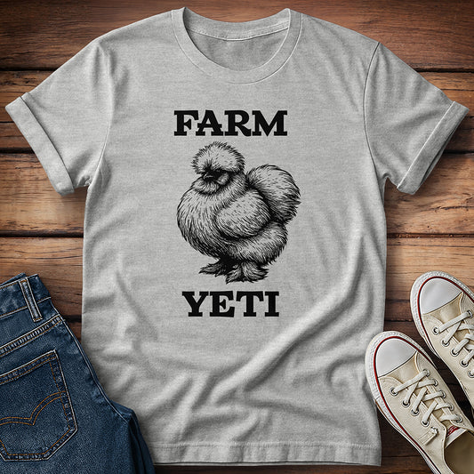 Farm Yeti - Silkie Chicken T-Shirt