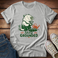 Capybara Gardening - Stay Grounded T-Shirt