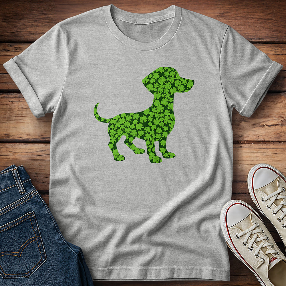 Clover Dachsund  T-Shirt