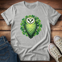 Owl in Shamrocks T-Shirt