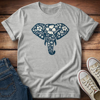 Floral Elephant T-Shirt
