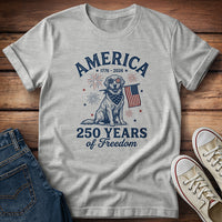 Lab...America 250 Years Of Freedom T-Shirt