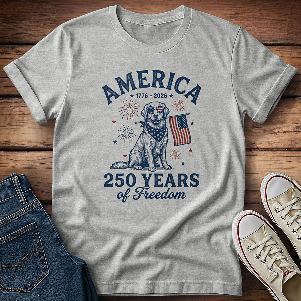 Lab...America 250 Years Of Freedom T-Shirt