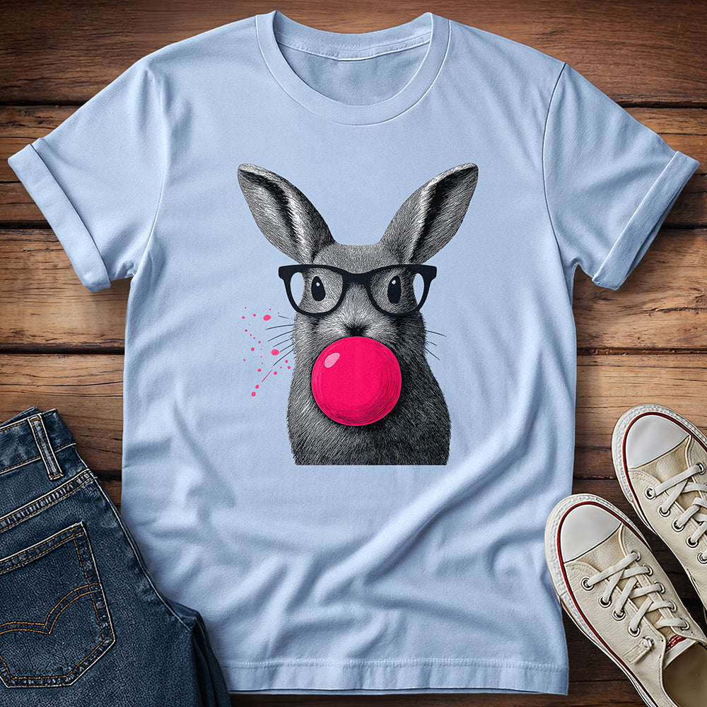 Rabbit Blowing Bubble T-Shirt