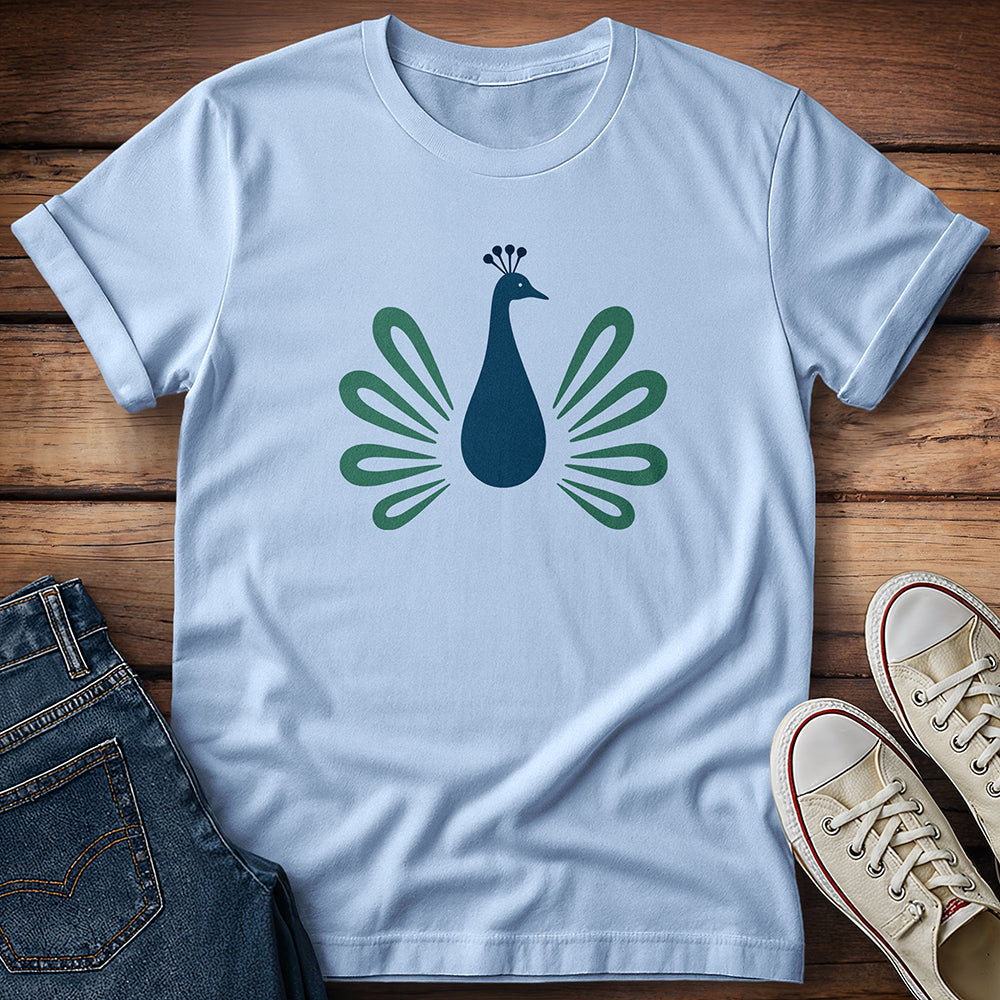 Playful Peacock T-Shirt