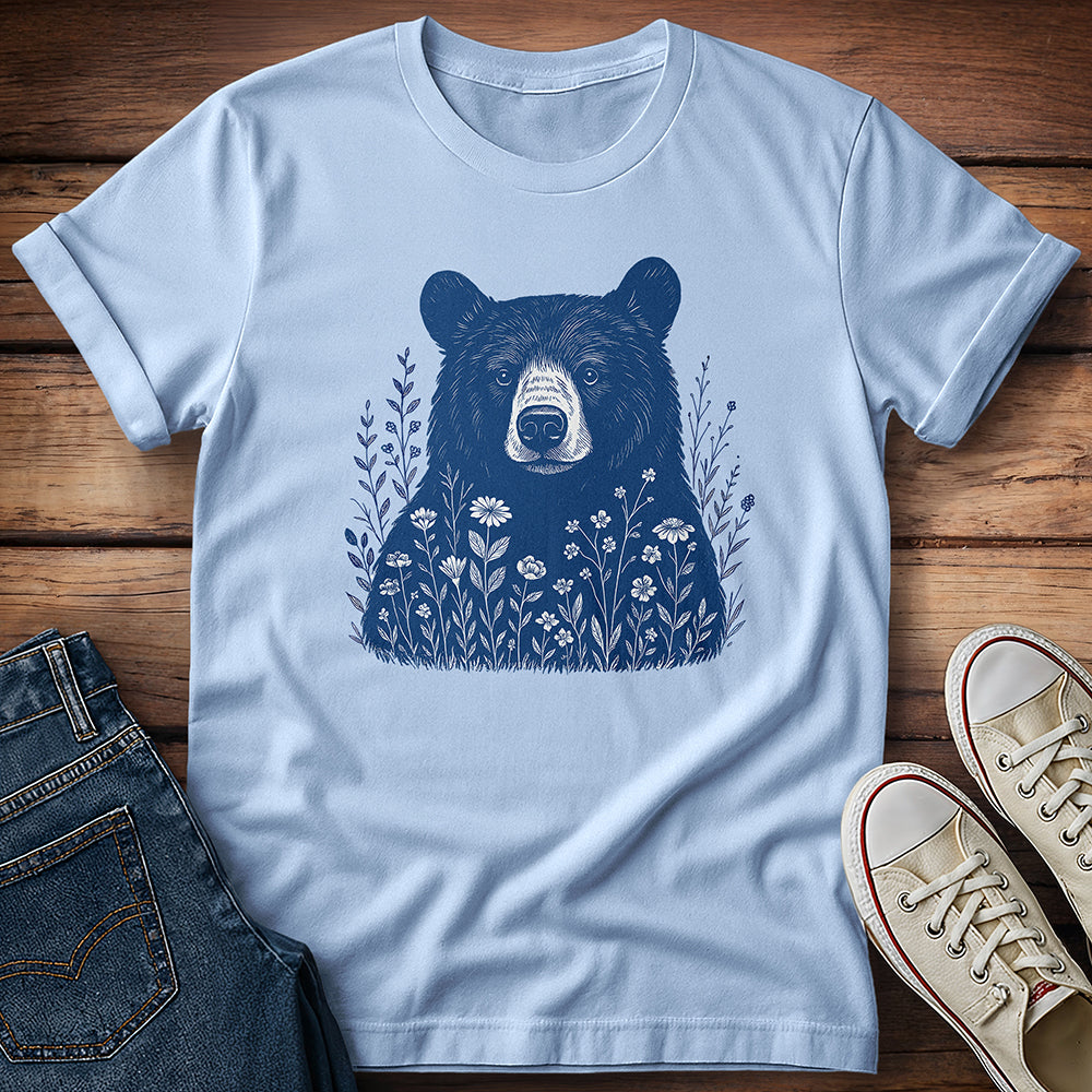 Bear in Wildflowers T-Shirt