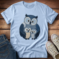 Patchwork - Owl Family T-Shirt
