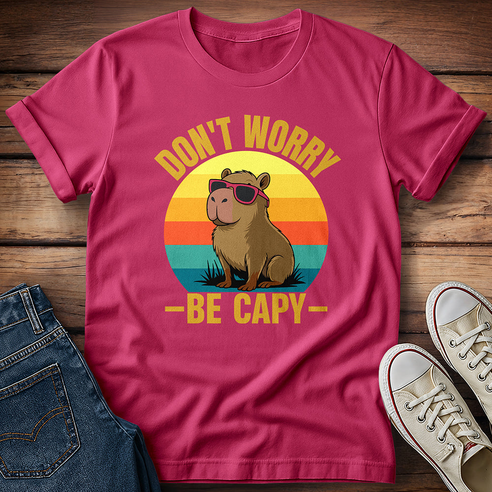 Don't Worry Be Capy T-Shirt