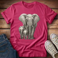 Elephant and Calves T-Shirt