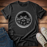 Raccoon Kits in Tree T-Shirt