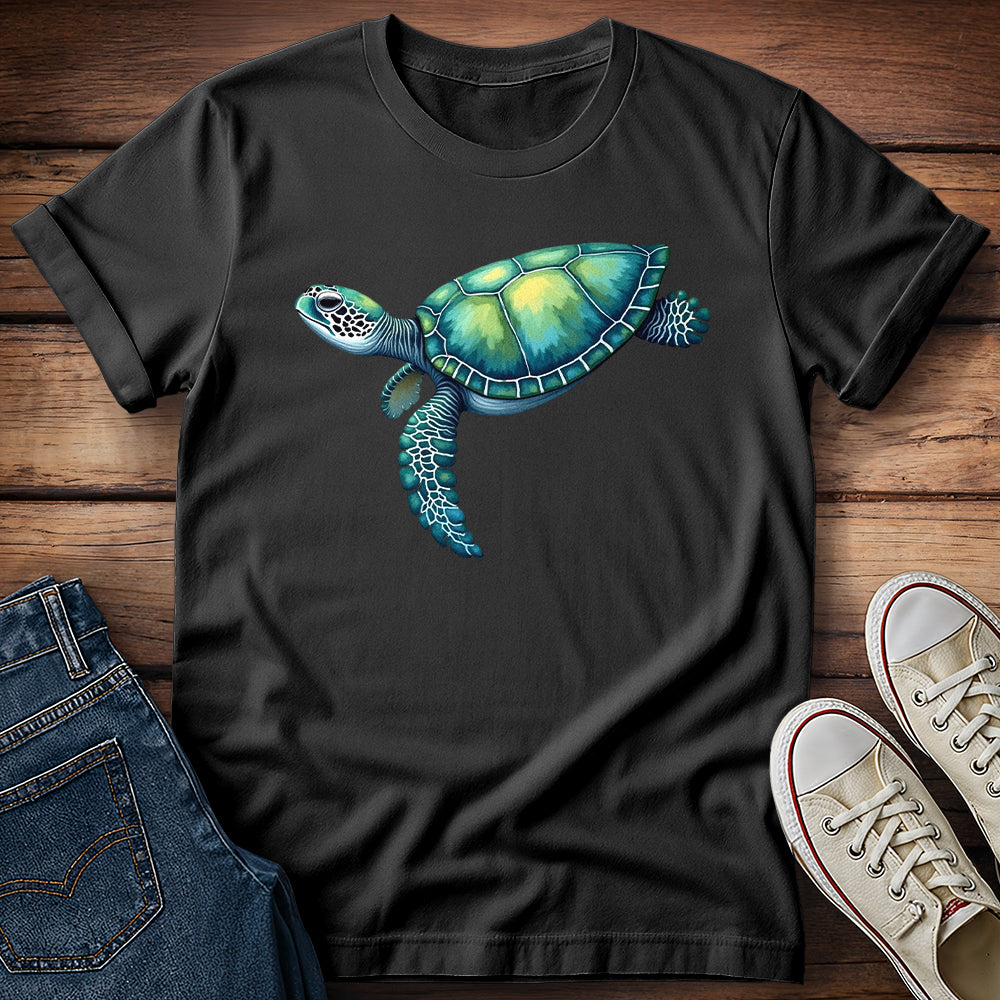 Watercolor Sea Turtle T-Shirt