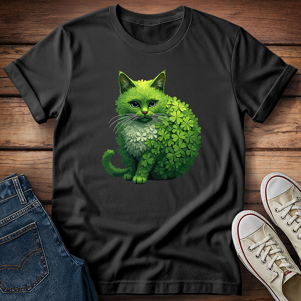 Shamrock Chubby Cat T-Shirt