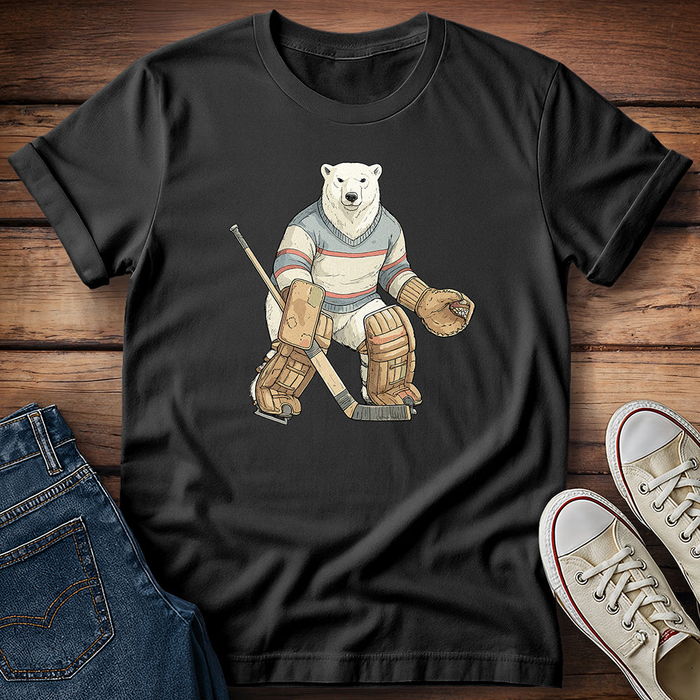 Polar Goalie in the Crease T-Shirt