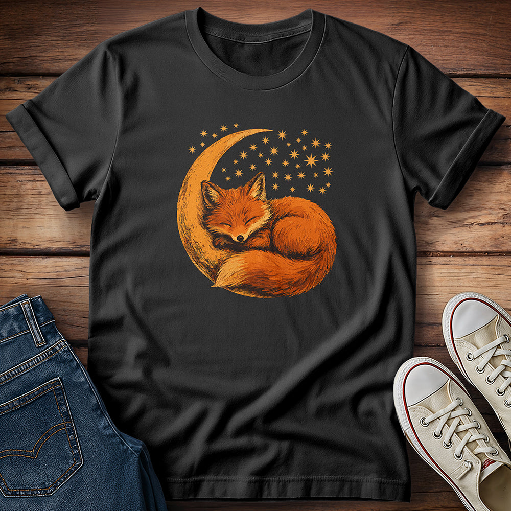 Crescent Moon Fox T-Shirt