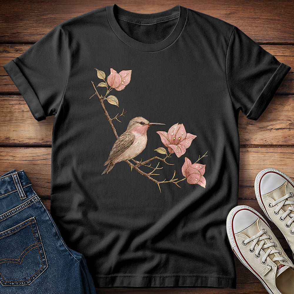 Hummingbird on Branch T-Shirt
