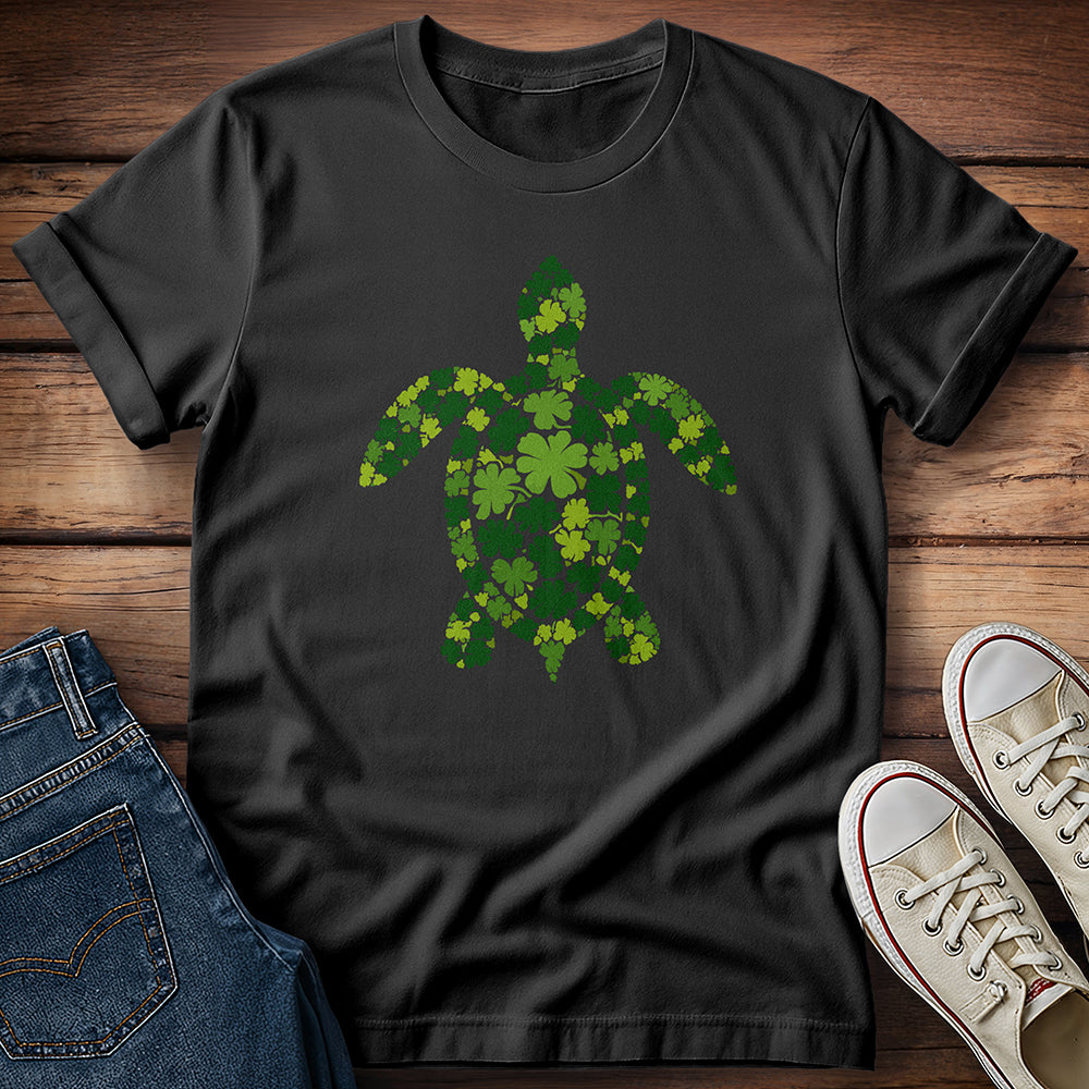 Shamrock Clover Turtle T-Shirt