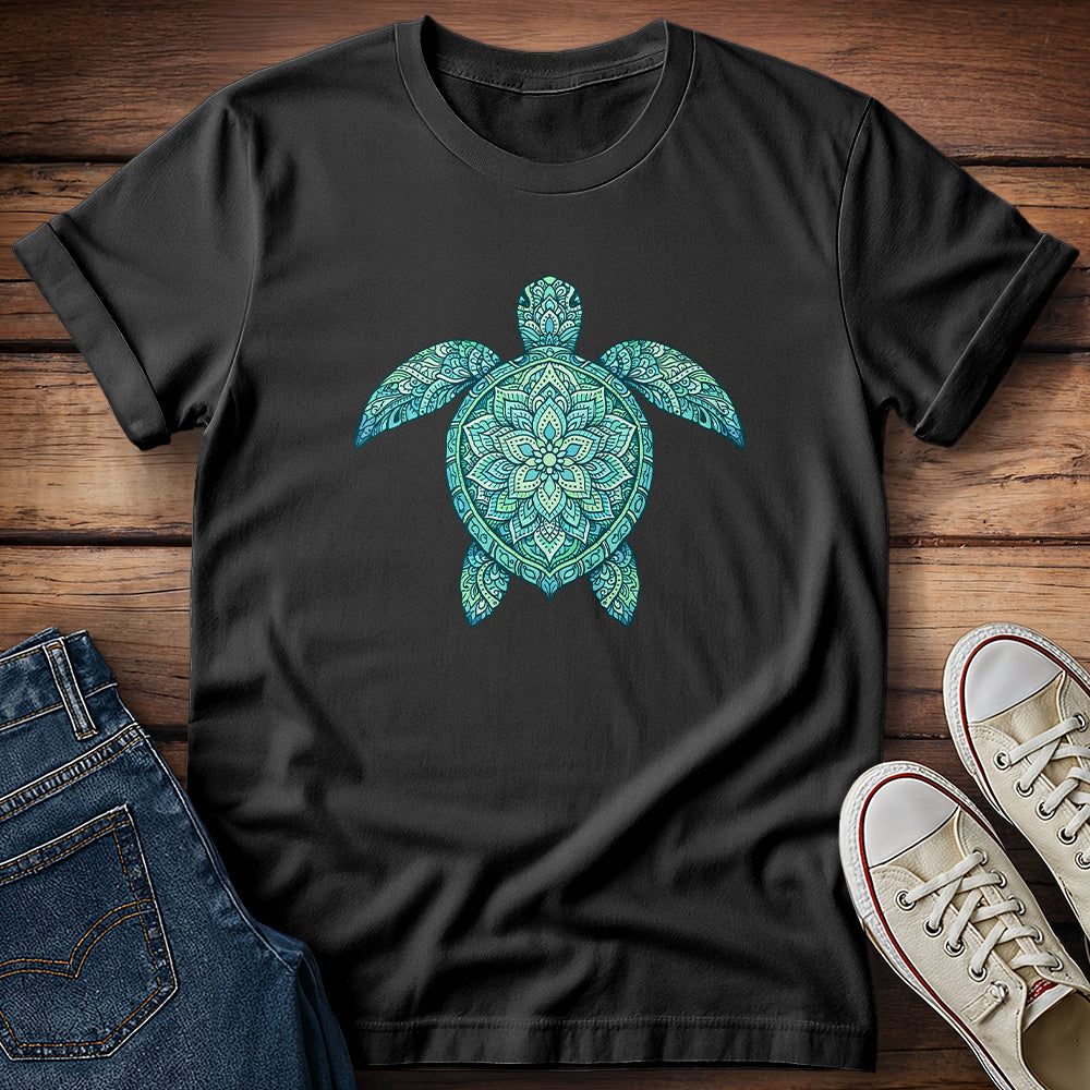Sea Turtle Mandala T-Shirt