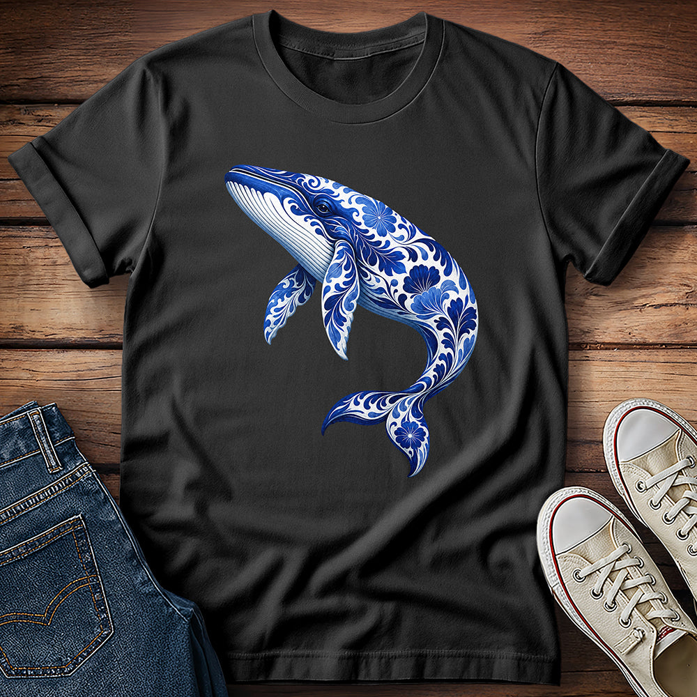 Floral Whale T-Shirt
