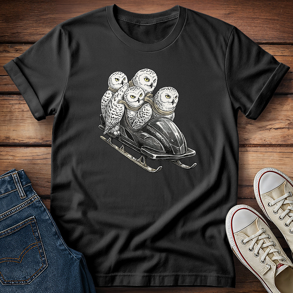 Bobsled: Owl Speed Ahead T-Shirt