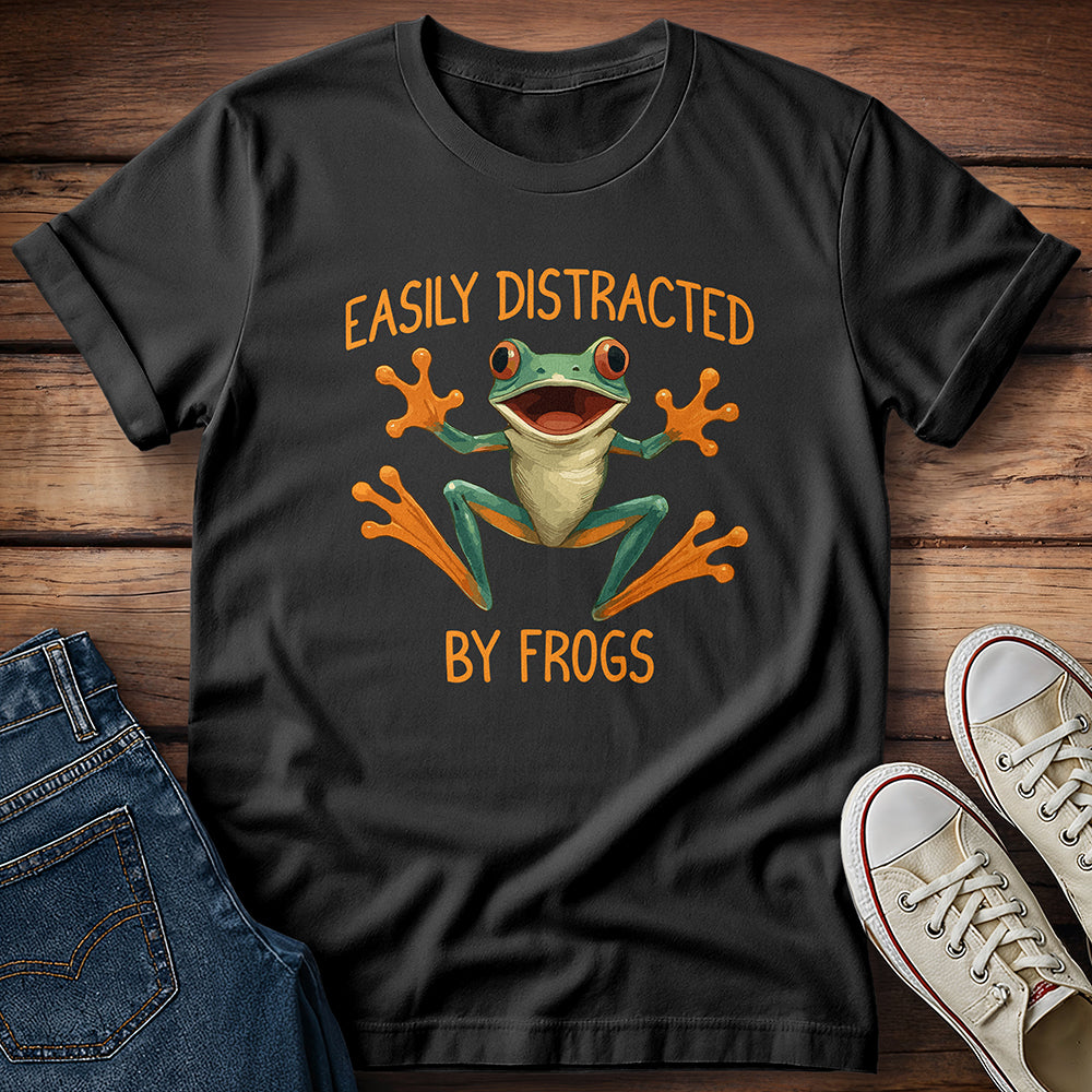 Easily Distracted By Frogs T-Shirt
