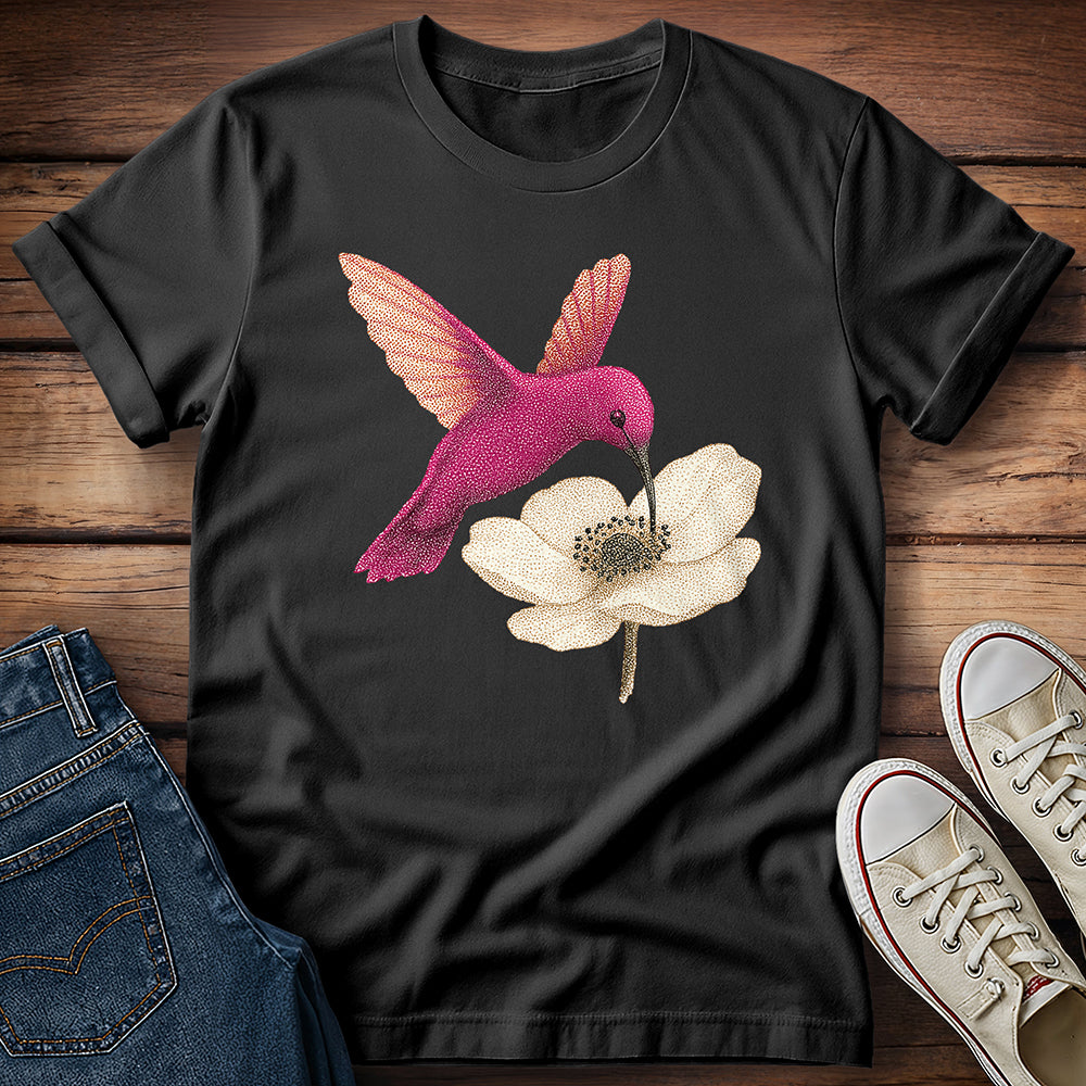 Stippled Violet Hummingbird T-Shirt