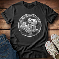 Elephant Coin - Liberia T-Shirt