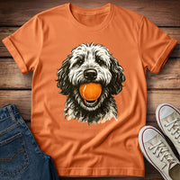 Doodle with Orange Ball T-Shirt