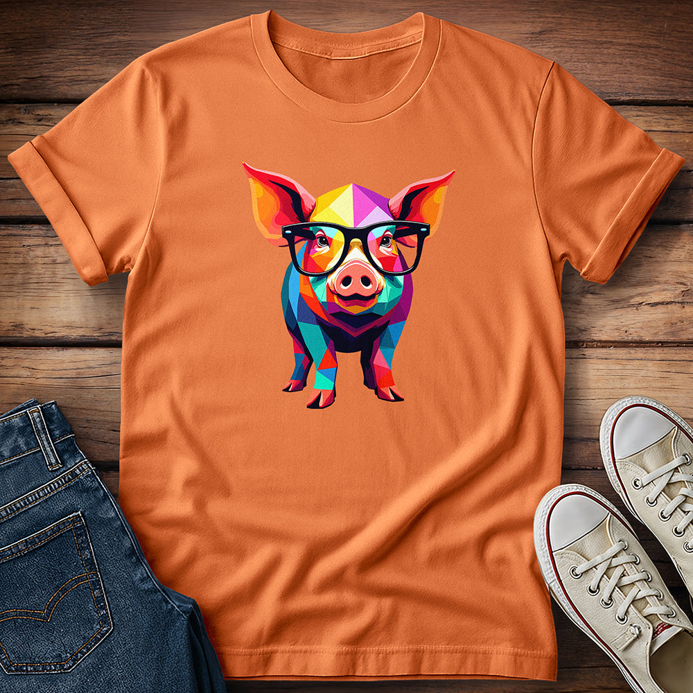 Well Read, Well Fed Pig T-Shirt