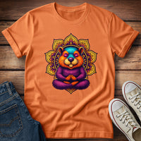 Meditating Beaver Mandala T-Shirt