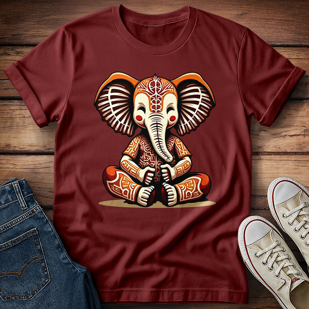 Meditating Elephant T-Shirt