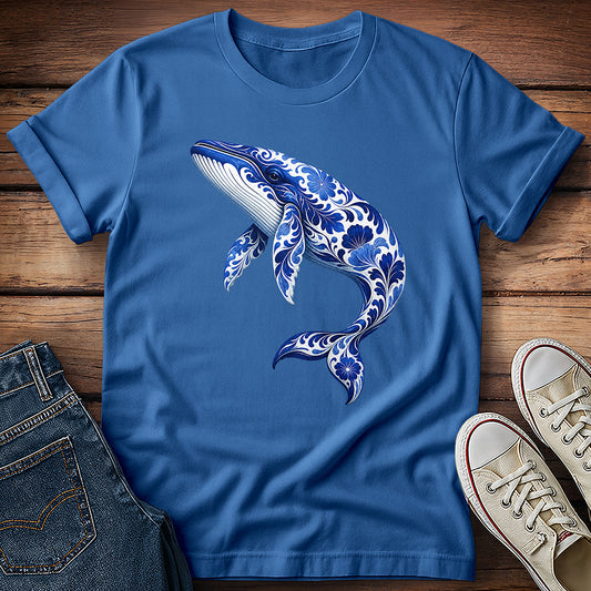 Floral Whale T-Shirt