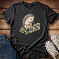 Hedgehog in His Stone Zone T-Shirt