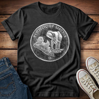 Elephant Coin - Liberia T-Shirt