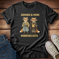 Fox Samurai & Monk: Guardians of Balance T-Shirt