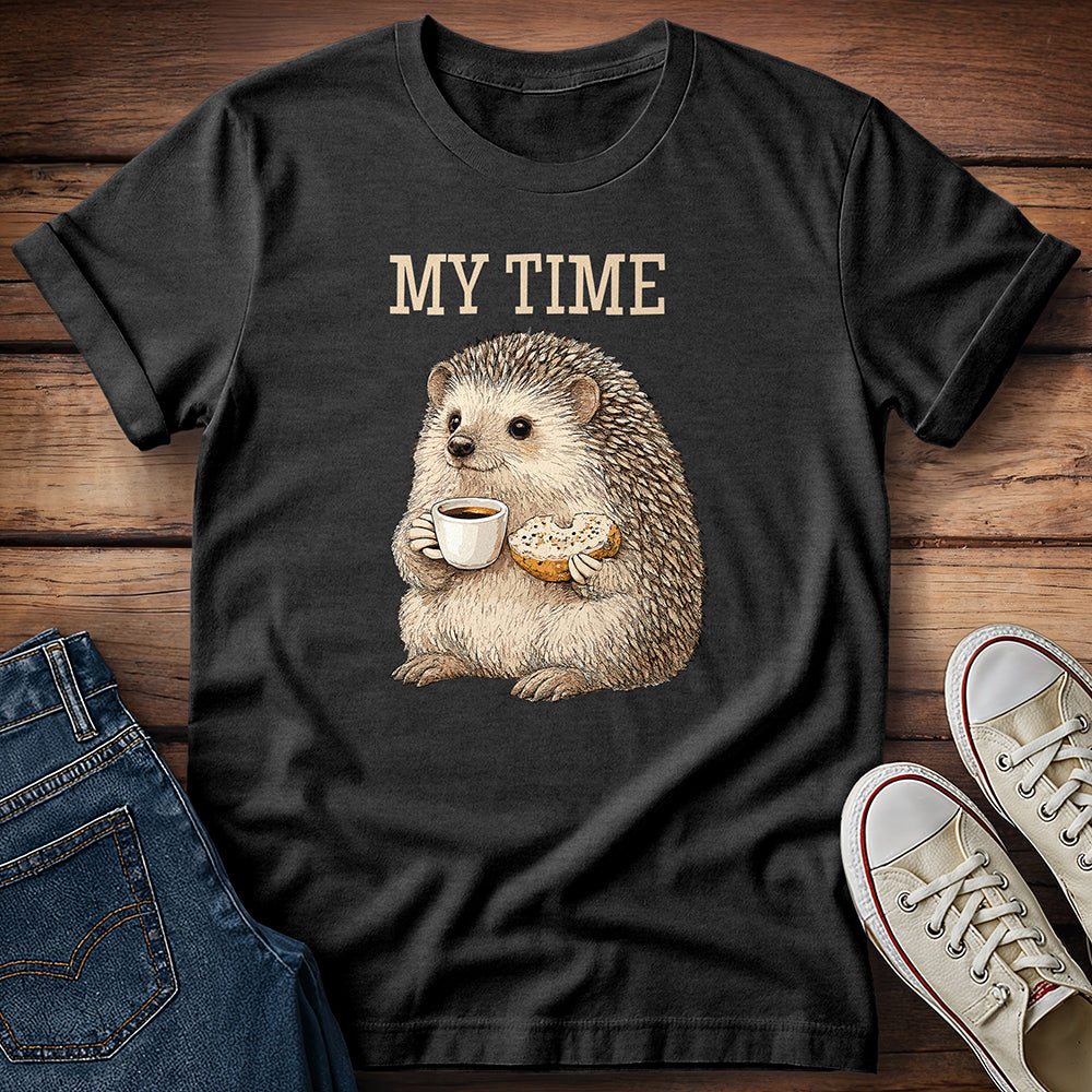 Hedgehog Coffee Time T-Shirt