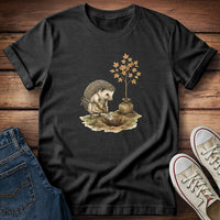 Hedgehog on Tree Duty T-Shirt
