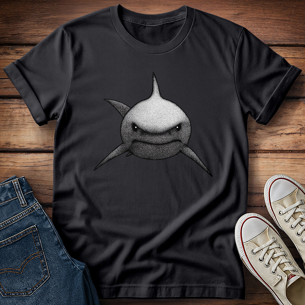 Stippled Shark T- Shirt