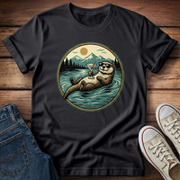 Otter Martini Happy Hour T-Shirt