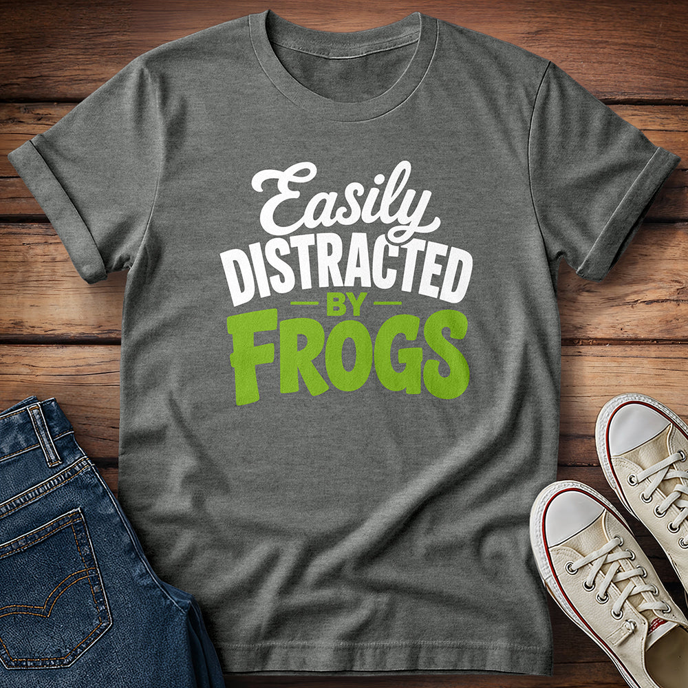 Easily Distracted By Frogs T-Shirt