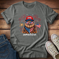 Capybara America T-Shirt