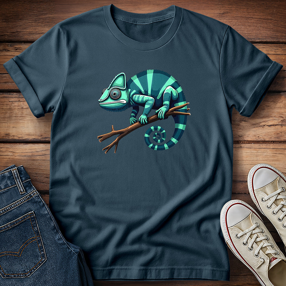 Turquoise Chameleon T-Shirt