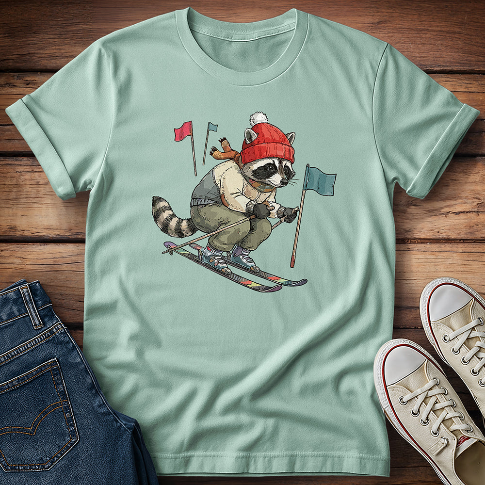 Slalom Raccoon T-Shirt
